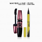 [Bộ trang điểm] Bút kẻ mắt nước Hyper Sharp 0.5g+ Mascara Dài Mi và Cong Mi Hyper Curl 9.2ml Maybelline New York